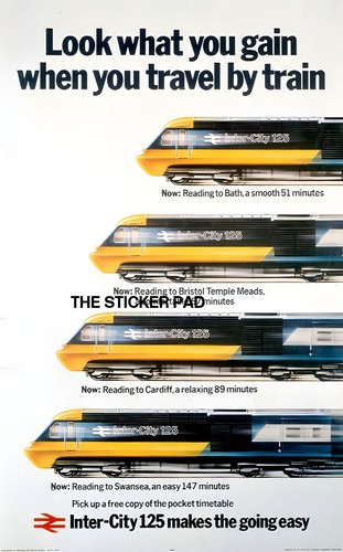 Sticker intercity 125 - intercity,