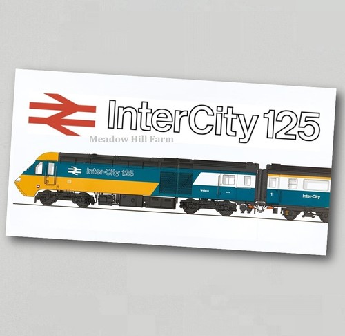 Sticker intercity 125 hst - sticker,